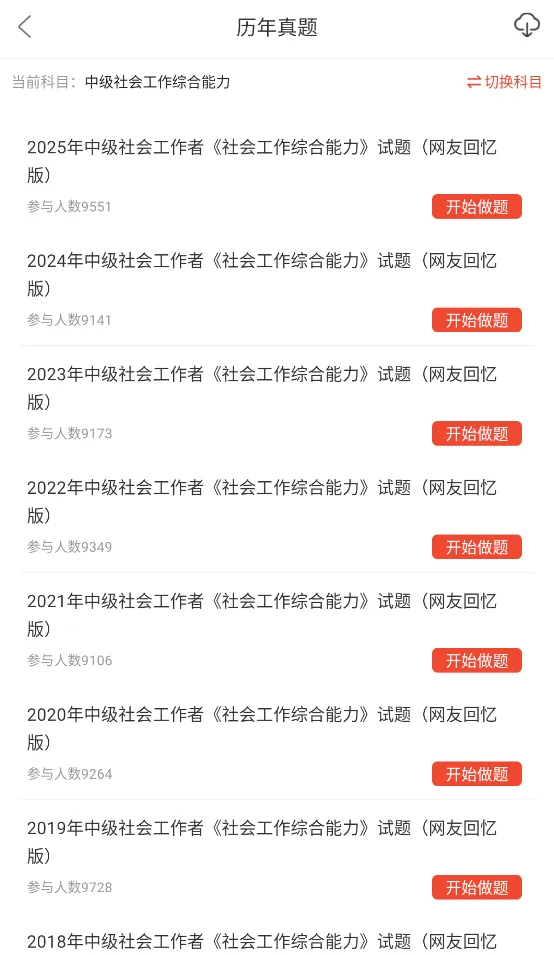 社会工作综合能力中级重点笔记资料+历年真题章节题库软件+网课视频及押题卷 第3张