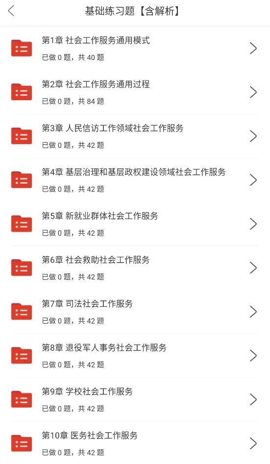社会工作实务中级重点笔记资料+历年真题章节习题题库+知识点视频网课押题 第3张