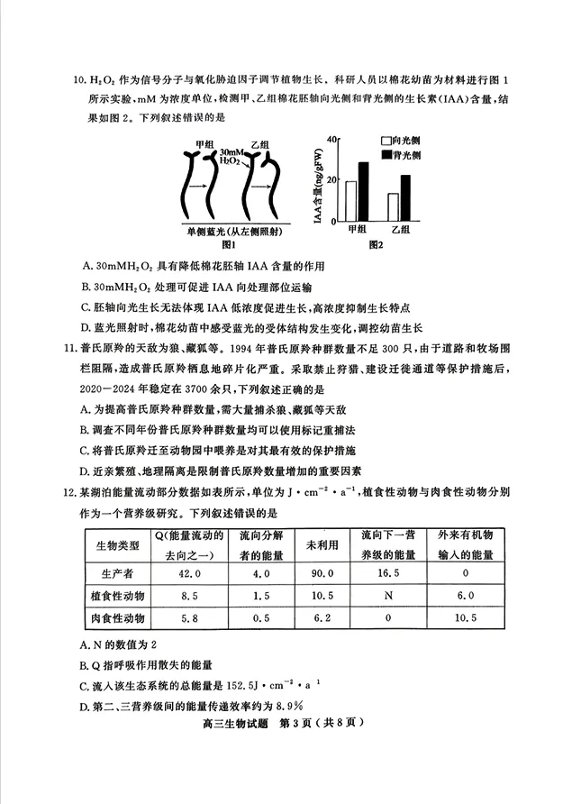山东省济宁市2026年高三年级高考模拟考试(济宁二模)(4.22-4.24) 第3张