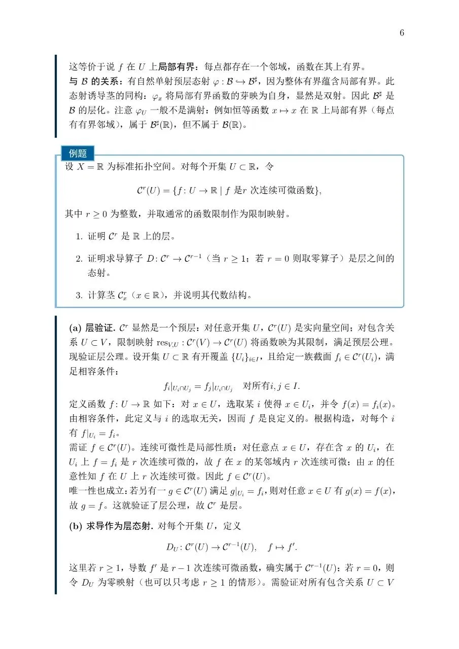 中考代数与几何每日一题2.Zariski拓扑与层 第6张