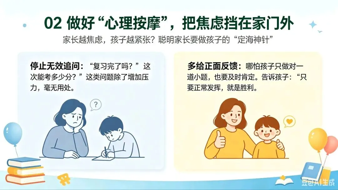 中考倒计时!聪明家长只做这5件事,比催孩子复习管用100倍 第3张