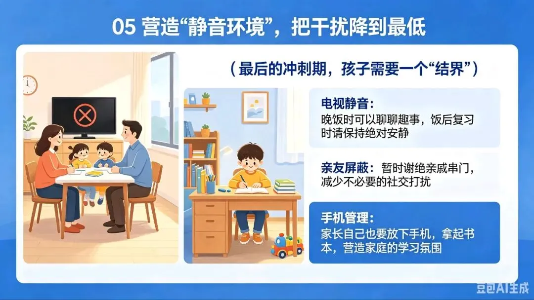 中考倒计时!聪明家长只做这5件事,比催孩子复习管用100倍 第6张