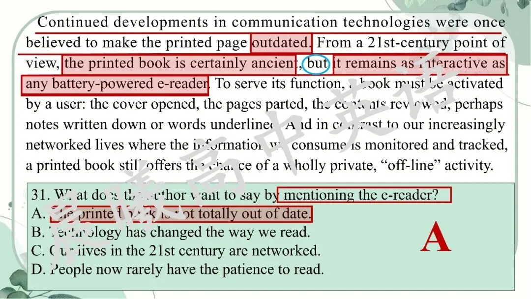 【高考真题系列】2023全国2卷英语讲评课件(阅读—语法) 第17张