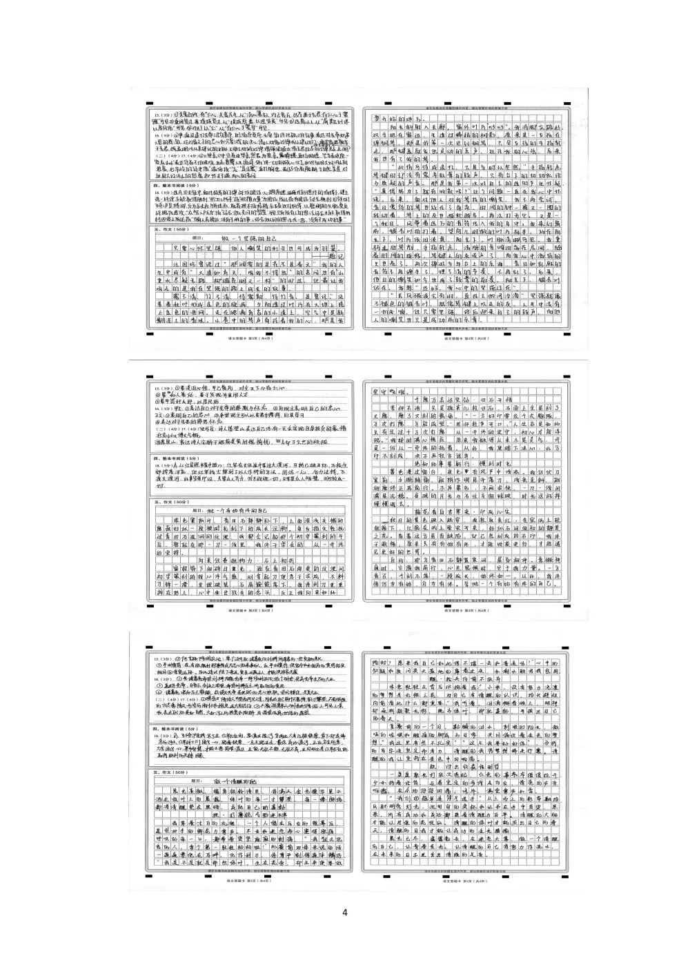 2026年初中学业水平考试第一次模拟语文试卷分析 第28张