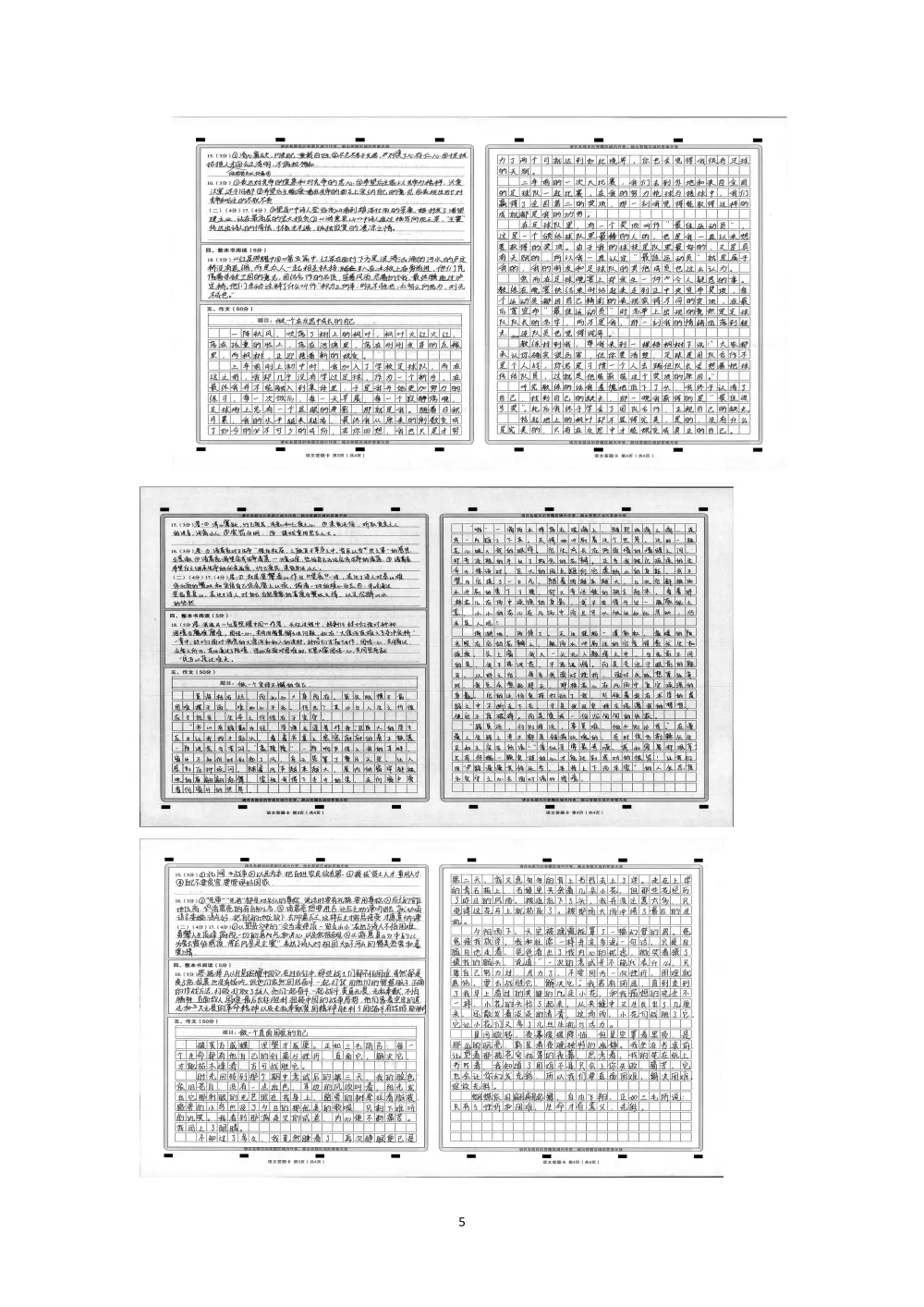 2026年初中学业水平考试第一次模拟语文试卷分析 第29张