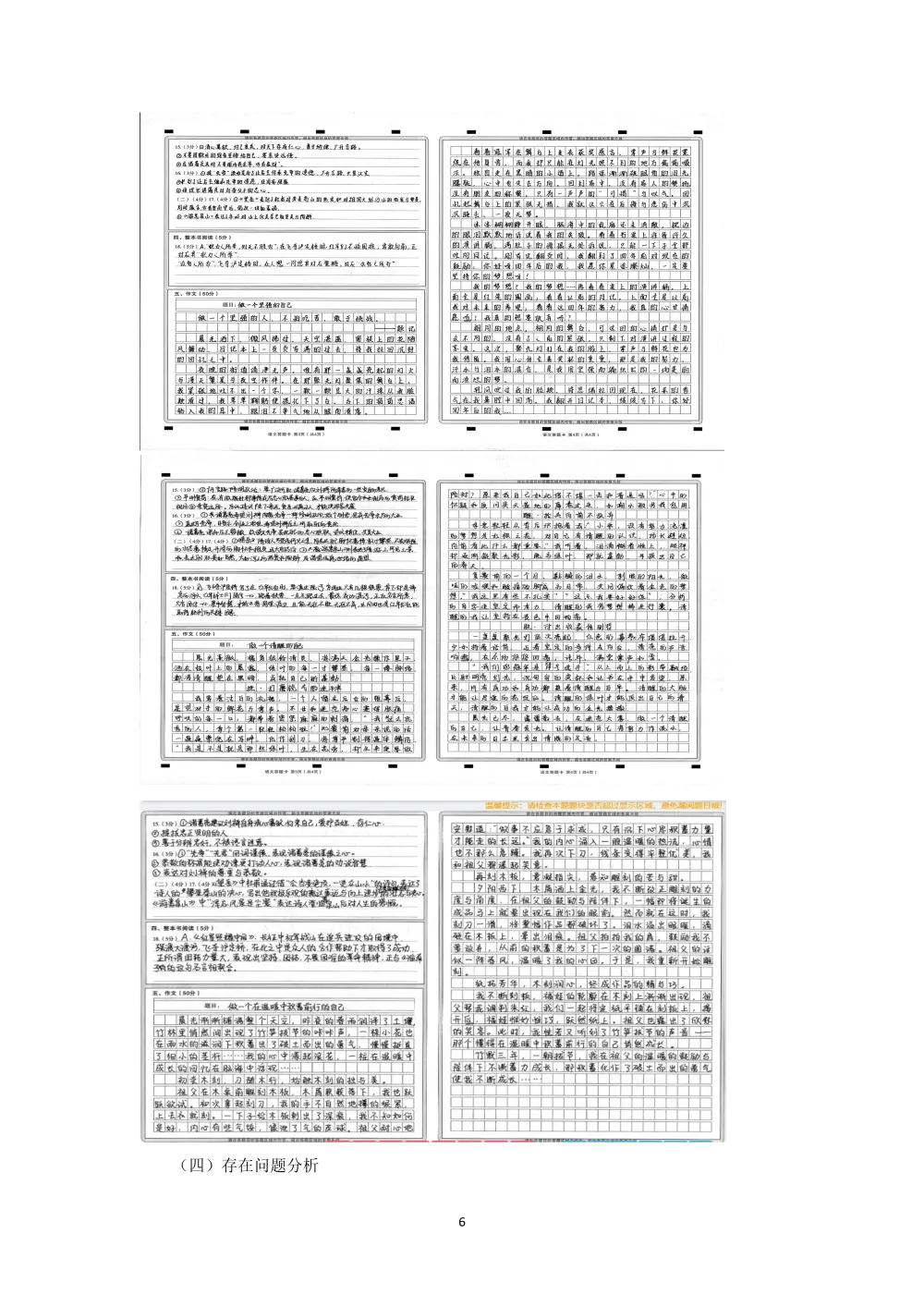 2026年初中学业水平考试第一次模拟语文试卷分析 第30张