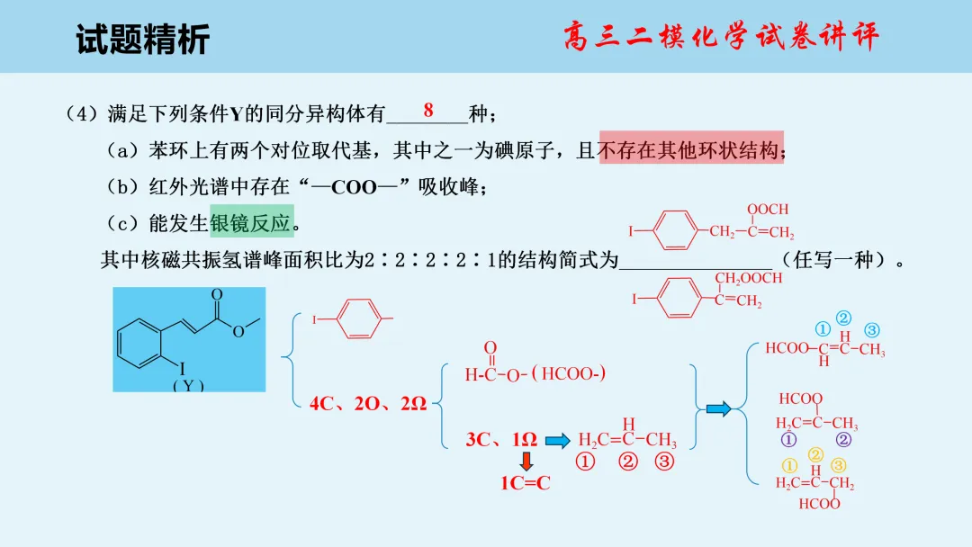 唐山市2026年普通高中学业水平选择性考试第二次模拟演练化学试卷讲评(主观题)PPT可下载 第28张