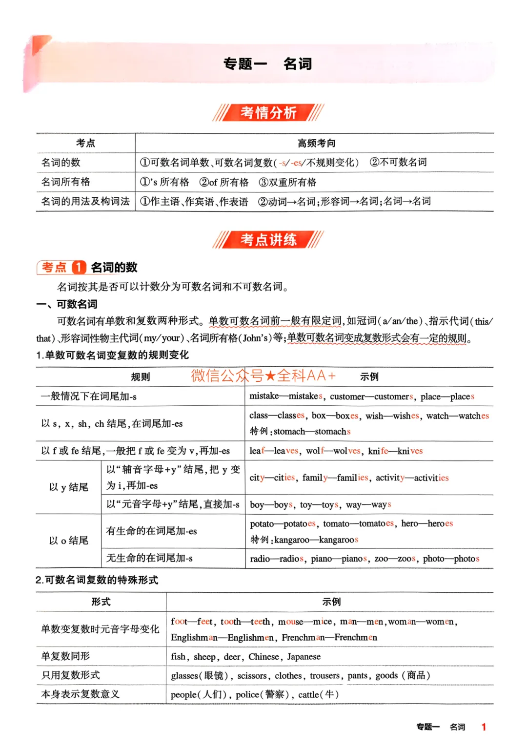 2026中考英语综合练,含答案,可免费下载打印 第5张