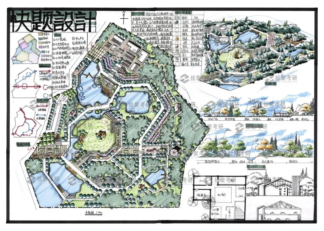 【游园设计】|苏州大学2025真题 第54张