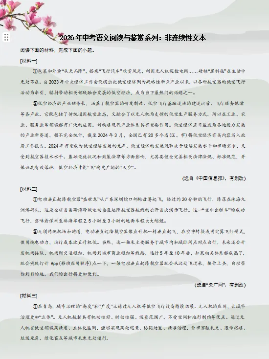 2026年中考语文阅读与鉴赏专项练,打印练熟这1套,考试轻松拿满分! 第3张