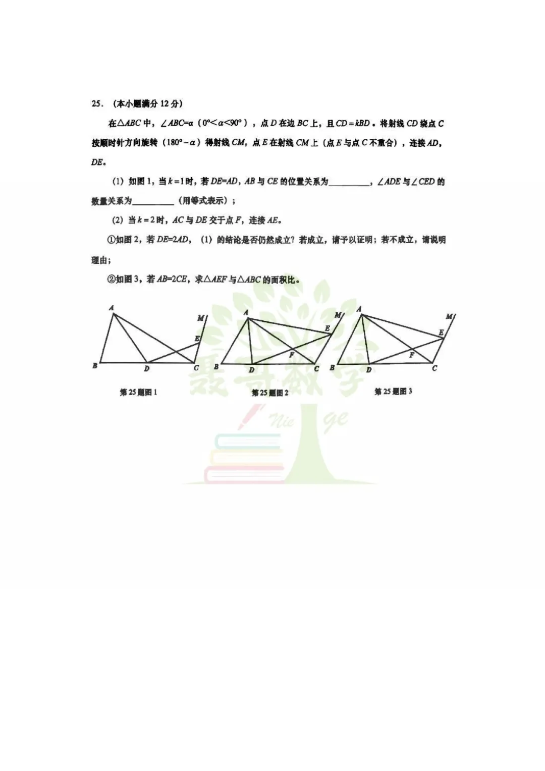 【真题速递】26.4 历下区九年级二模数学真题试卷含解析 第9张
