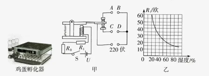 中考科学(浙江)二轮复习冲刺练(7)——电磁继电器题型 第3张