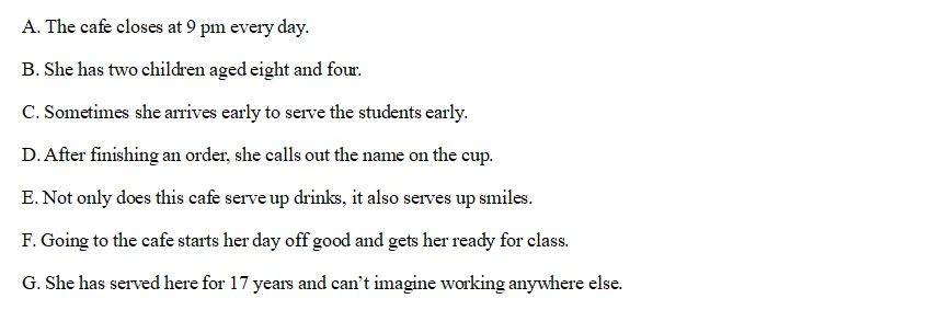 高考英语真题分析之阅读七选五 第2张