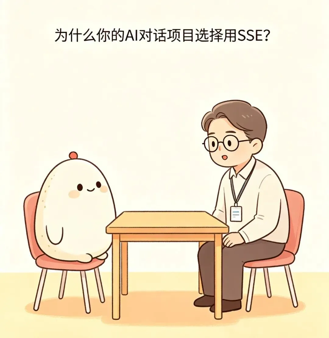 #每天一道AI面试题 | 字节前端面试真题《为什么你的AI对话项目选择用SSE?》 第1张