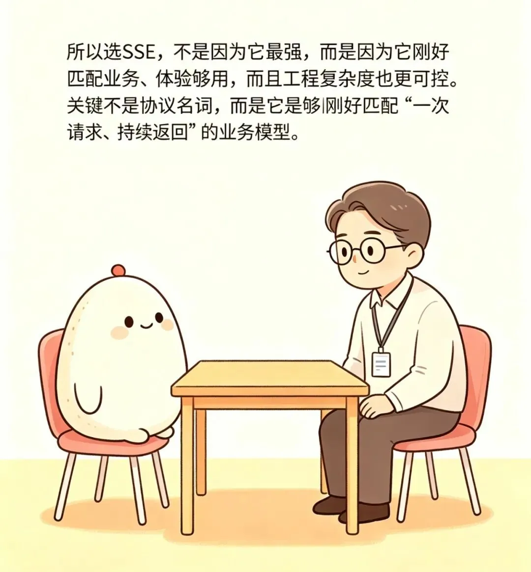 #每天一道AI面试题 | 字节前端面试真题《为什么你的AI对话项目选择用SSE?》 第8张