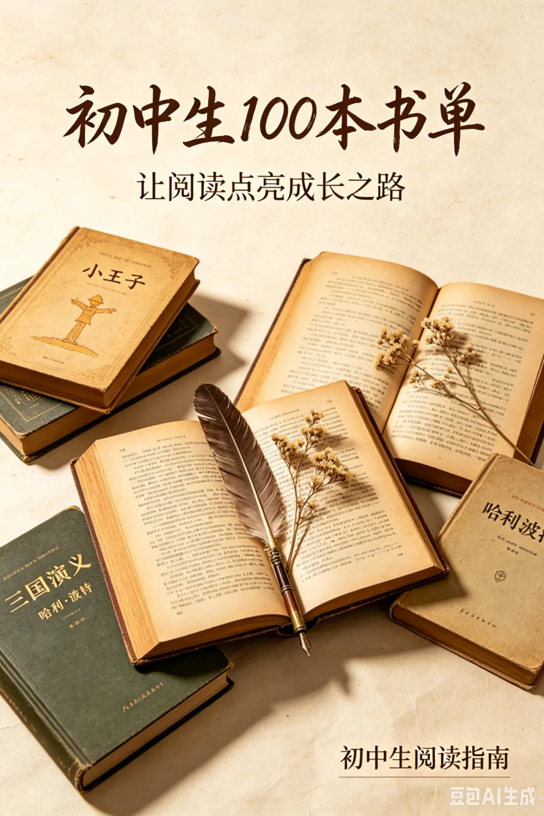 收藏级|在试卷之外,为孩子留一片文学的旷野(附初中生100本完整书单名录) 第5张