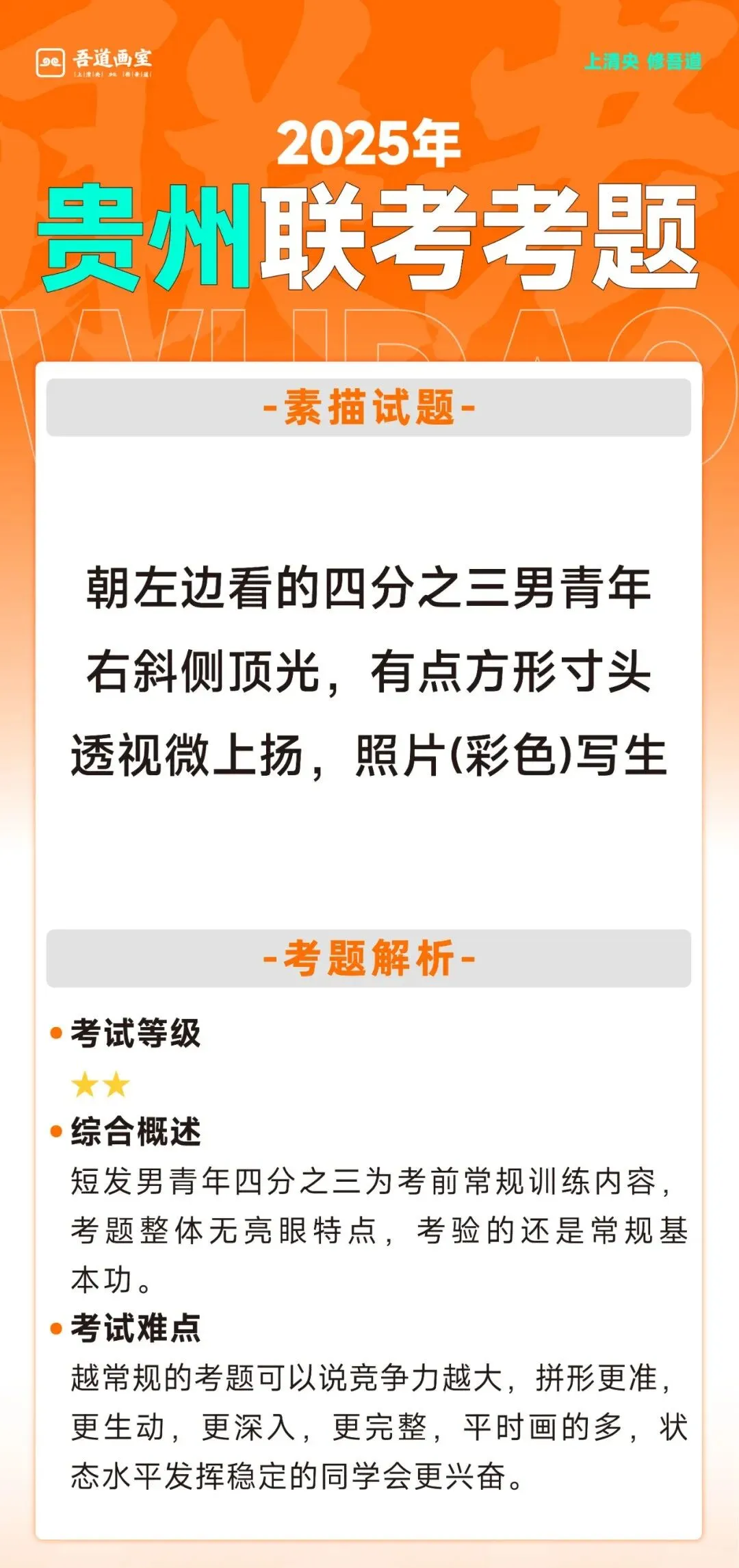 2025届各省美术统考真题 & 范画全汇总 第36张