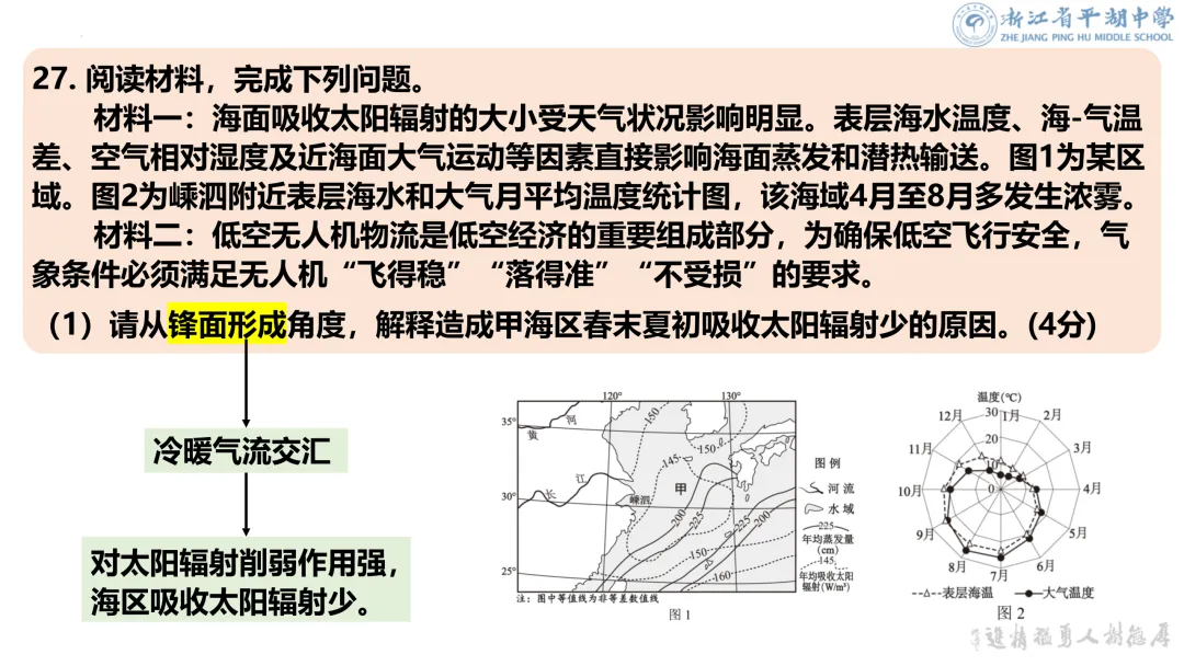 2026届高考地理二轮复习讲题——高考真题精讲:AI 助力拆解核心逻辑链 第2张