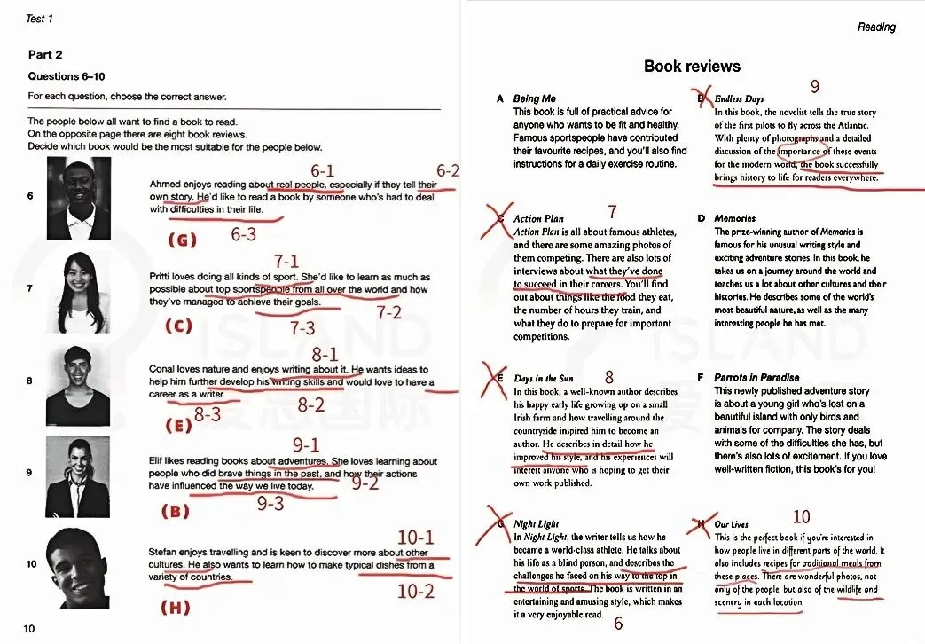 真题实战复盘!PET 阅读 P2 技巧拆解总结 第1张