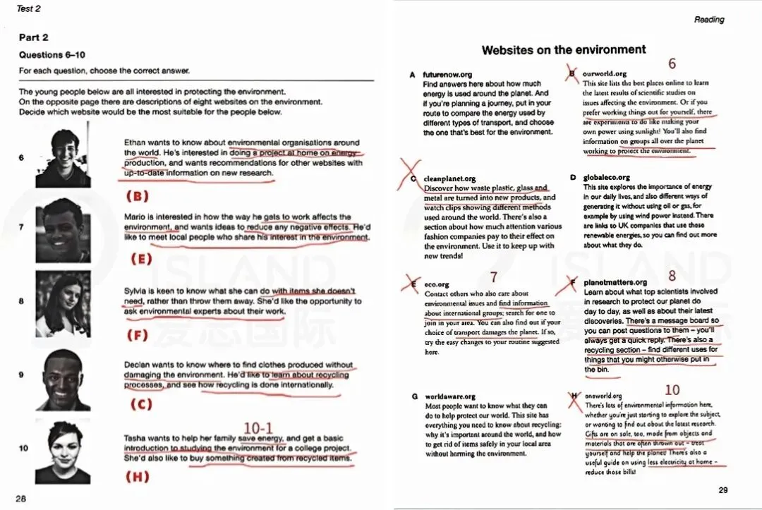 真题实战复盘!PET 阅读 P2 技巧拆解总结 第2张