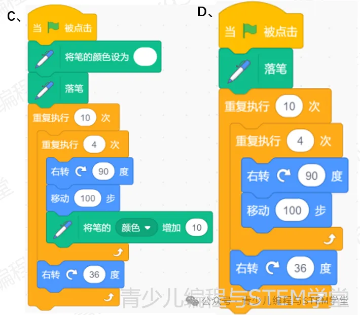 【真题练习】2026信息素养大赛图形化Scratch 练习卷03-04套题型及答案解析 第3张