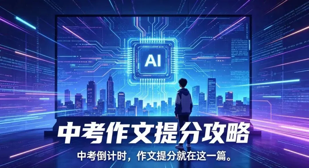 2026 中考|AI 与未来作文押题,10 句封神金句!家长快码住! 第4张