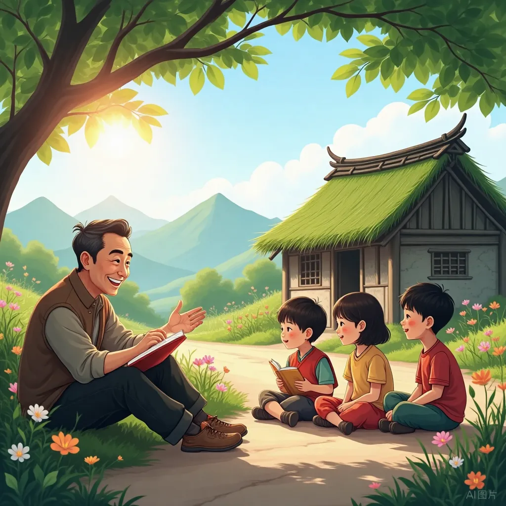 【收藏备用】中考英语时文阅读: 程风:用爱照亮乡村孩子的未来 第1张