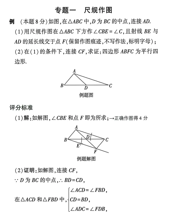 中考数学评分标准 第16张
