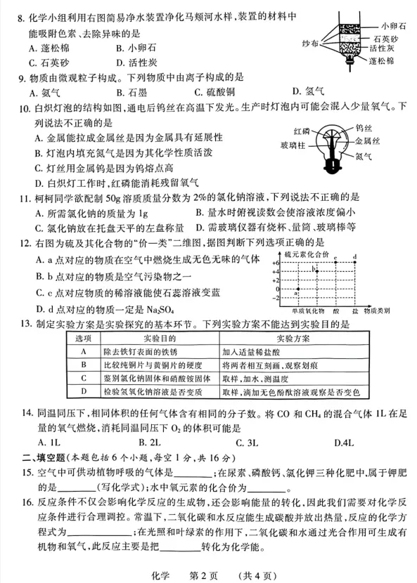 于超君 | 2026年濮阳市中考第一次模拟考试 第8张