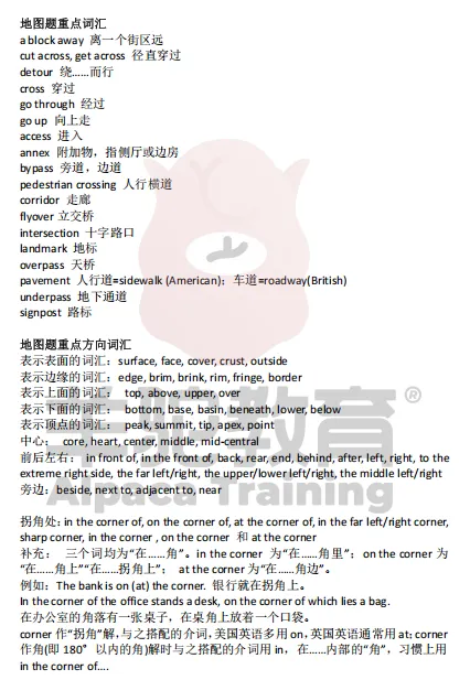 雅思每日一练‖剑雅真题向你发出挑战!(附《雅思听力地图题常用词汇及考点》PDF 第9张