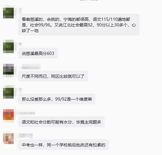 【宁波中考】宁波中考一模成绩定位! 第8张