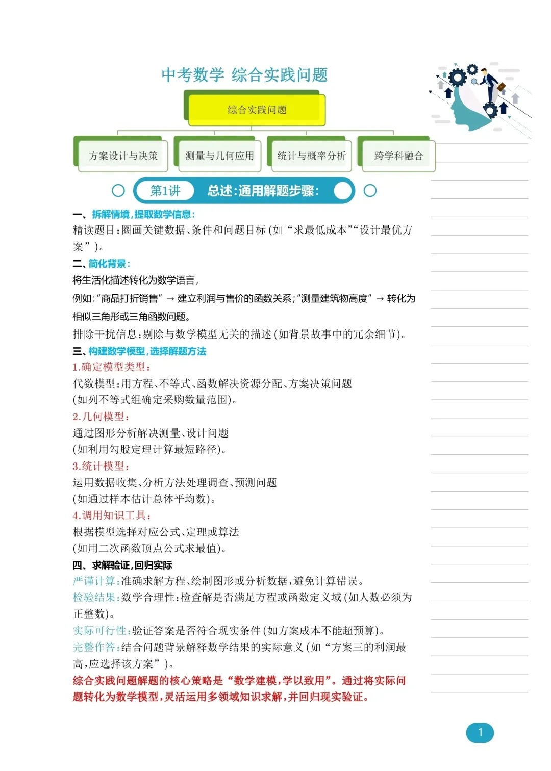 中考数学——综合实践专题练习 第2张