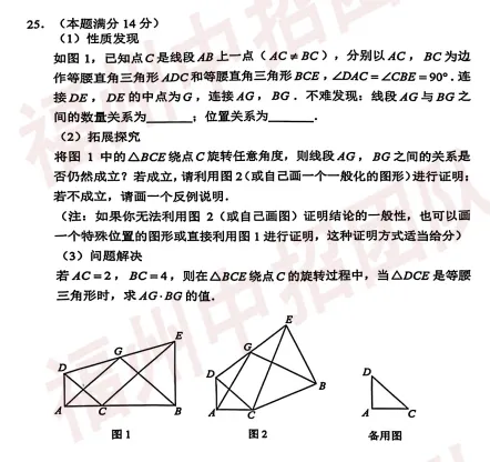二检数学压轴会怎么考?往年真题给你汇总了!就考这些! 第63张