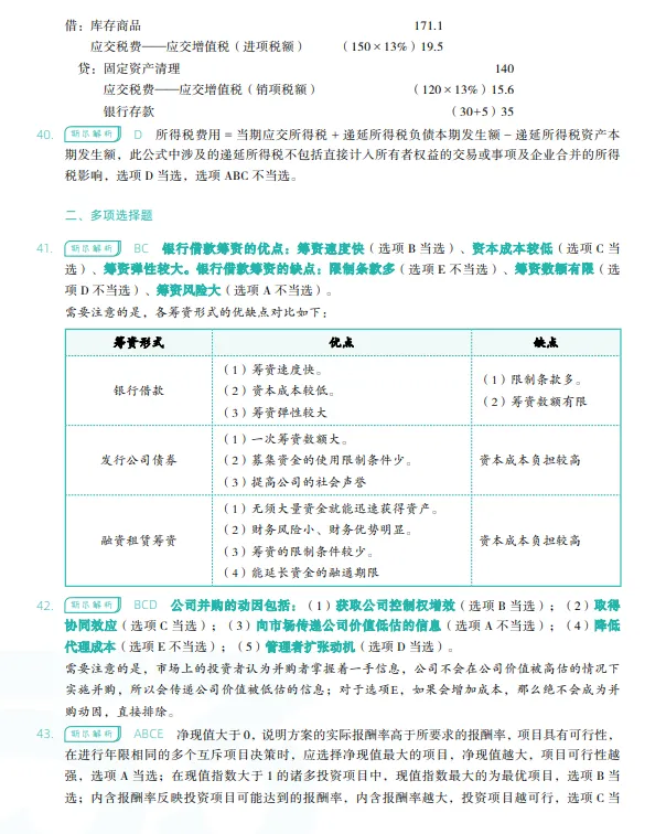 税务师——财务与会计2022年真题 第26张
