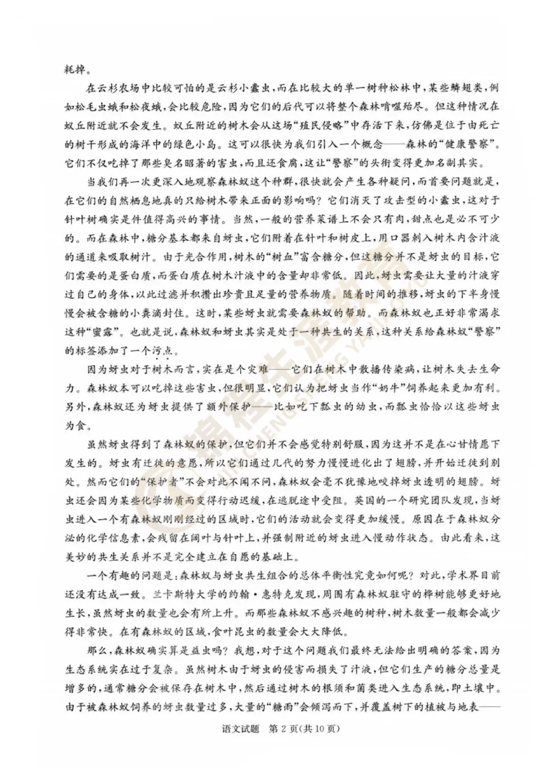 【重磅】2026届成都三诊试卷及答案汇总! 第52张