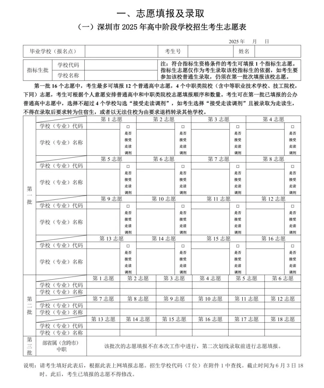 深圳中考第1批次志愿填报全攻略:12 个普高志愿这样填,不浪费、不滑档 第5张
