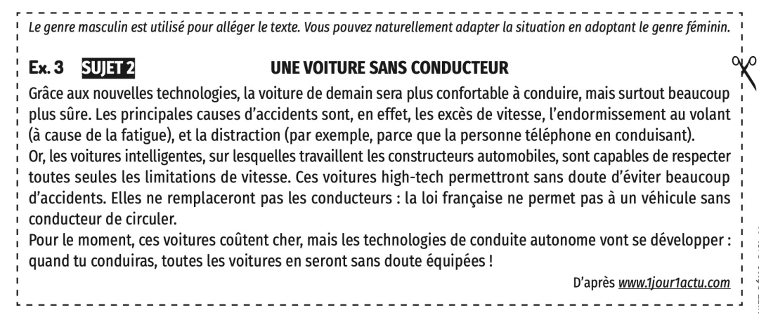 DELF B1口试真题解答示范|拿到题就懵?看见考官不知怎么开口?速戳 第1张
