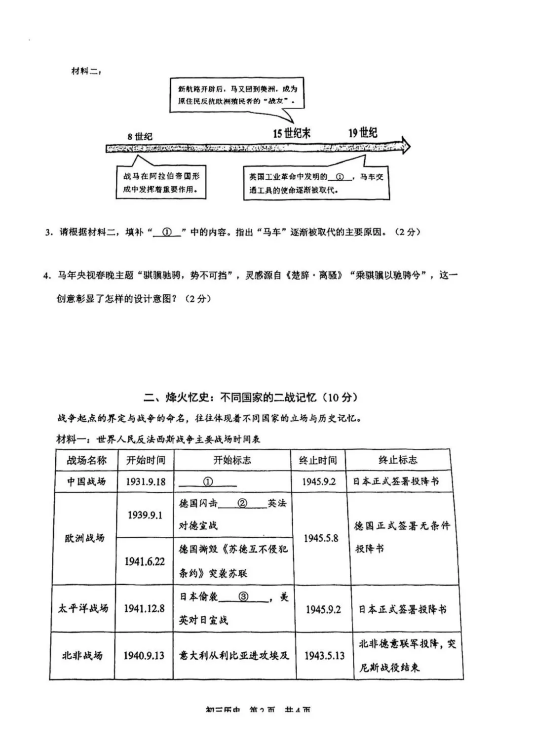 全了!2026上海16区初三二模试卷&答案(全科) 第31张