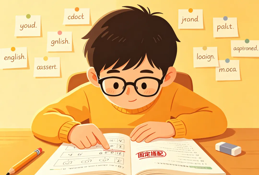 中考英语完形填空必背!600组高频固定搭配,建议收藏反复看(附音频) 第1张