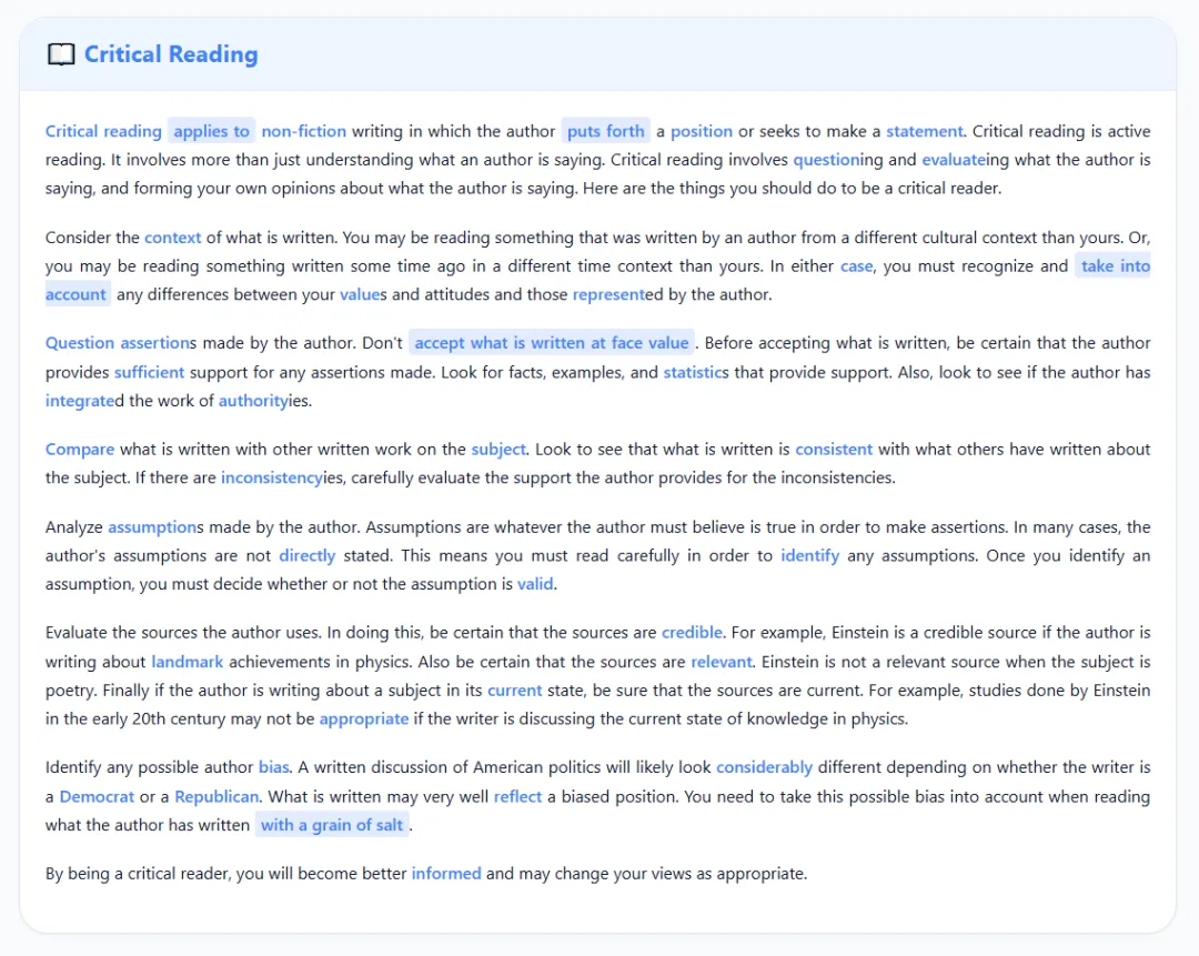 更新自考英语专升本真题试题精讲,哪题不会点哪里 第13张