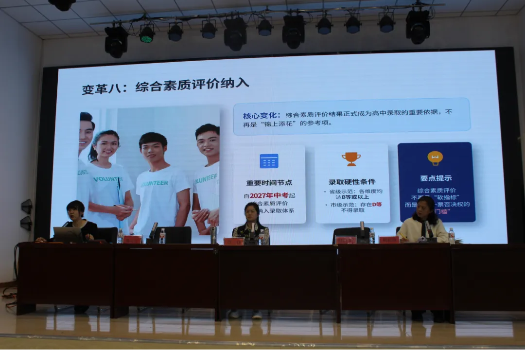 聚焦中考改革 明晰报考方向——第三十二中学中考政策解读专题家长会圆满召开 第32张