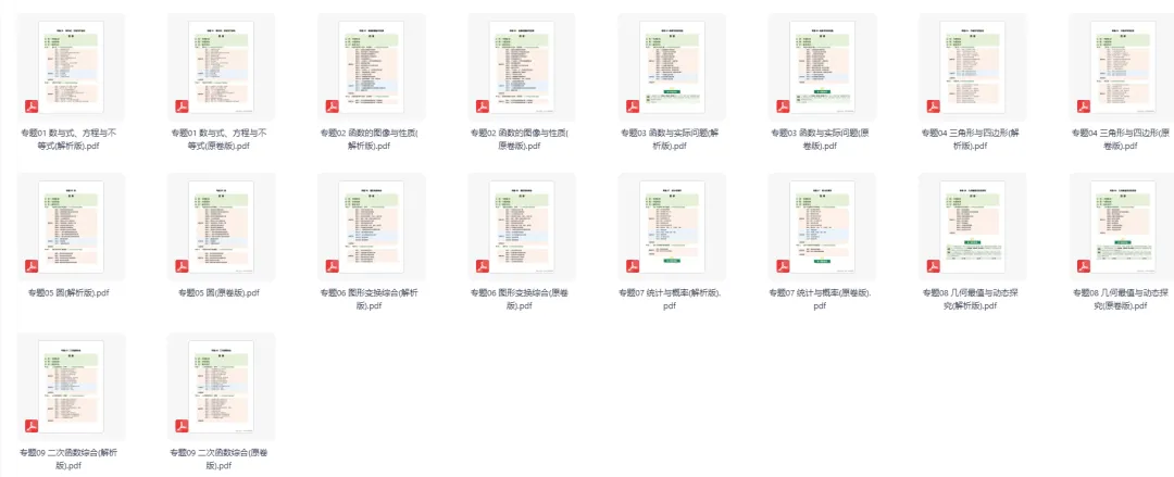 2026中考数学二轮复习•真题动向+命题预测 第1张