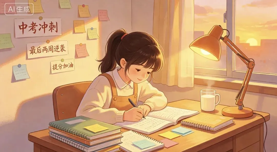 最后14天,稳住就多考几十分〖14天中考终极逆袭,语数英物化政史全拆解〗 第2张