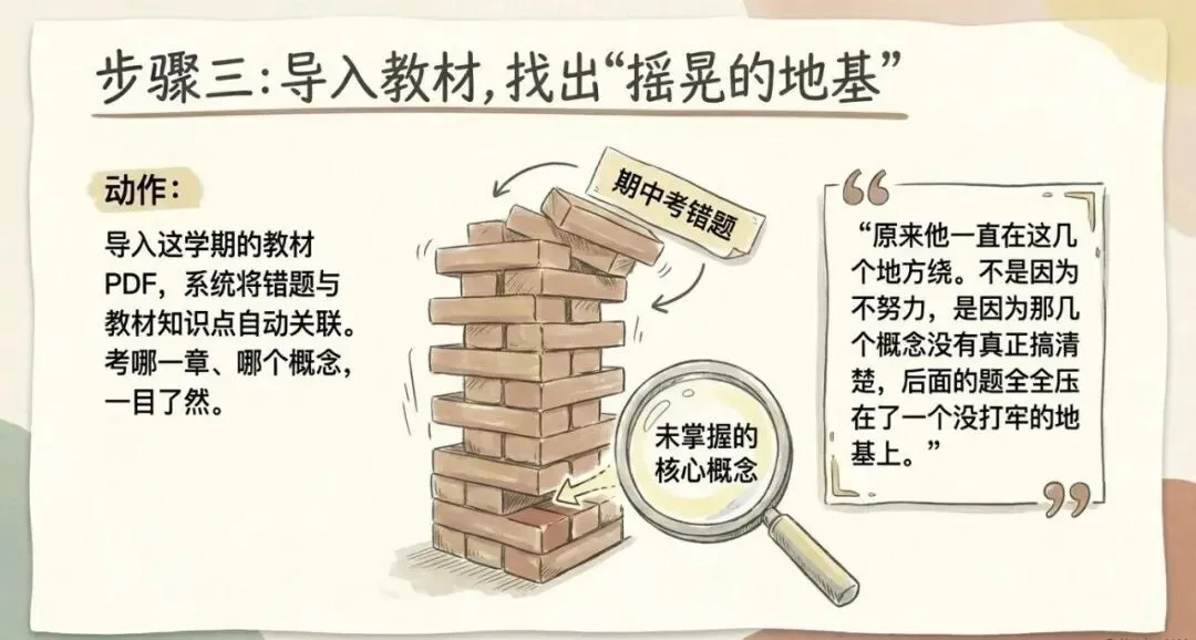 期中考没考好,我用 AI 帮孩子把错题“拆干净”了 第8张