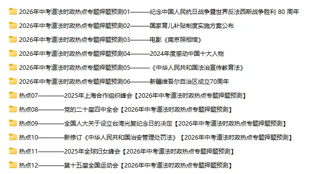 2026年中考道法时政热点专题押题预测17——第十二个国家宪法日 第80张
