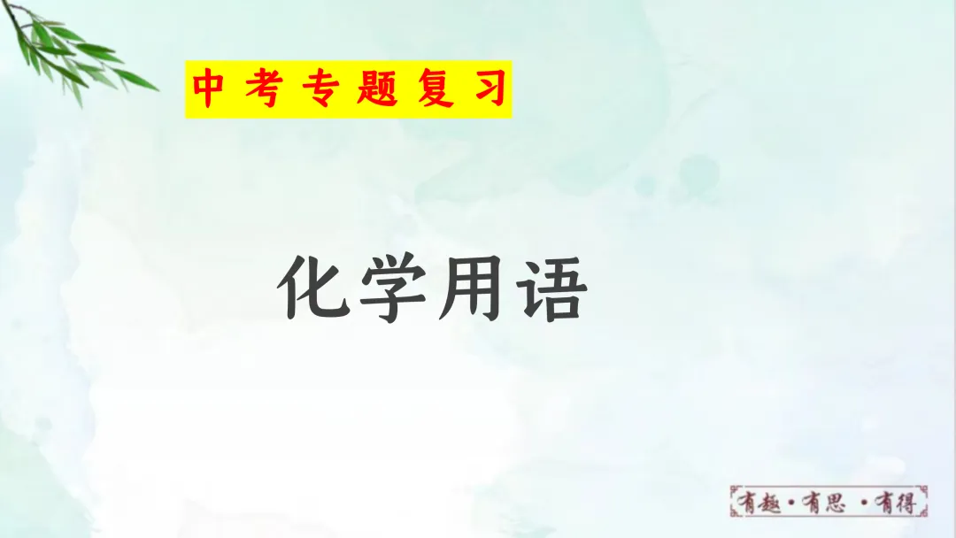 F920 二轮专题复习 决胜中考2026 优质课资源包 初中化学《专题复习---化学用语》课件PPT+教学设计Word 第2张