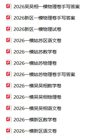 苏州初三一模英语卷火热出炉!真题+难度解析大全! 第12张