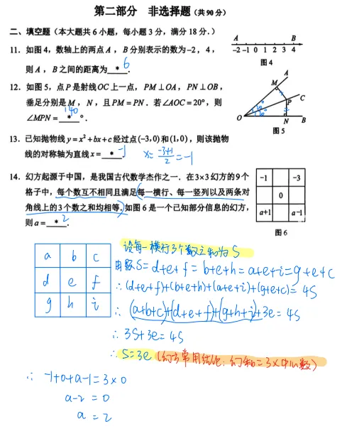 2026年广州中考一模试卷分析 第4张