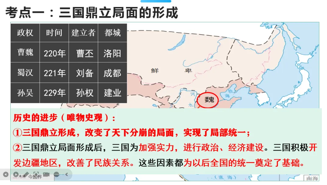 【第11期 ∙ 中考备考】大单元复习示范课 三国两晋南北朝:政权分立与民族交融 第18张