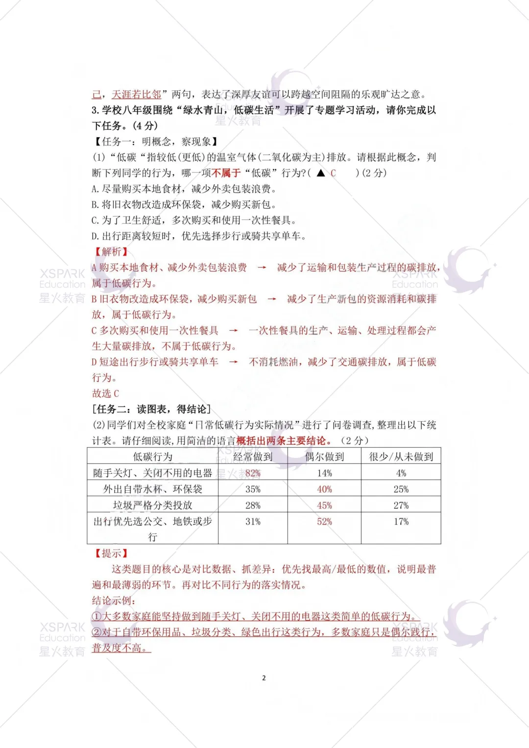 昆山初一、初二期中考试试卷+答案出炉!速看! 第14张